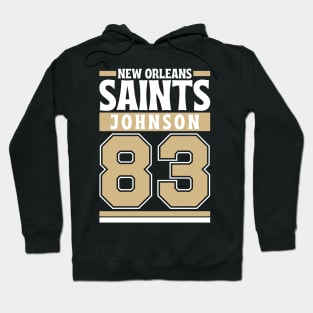 New Orleans Saints Johnson 83 Edition 3 Hoodie